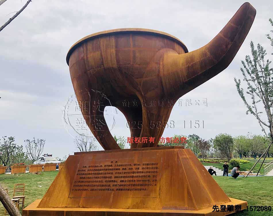 南京滨江风光带，耐候钢益达娱乐，南京益达娱乐平台